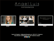 Tablet Screenshot of angelluisfotografos.com